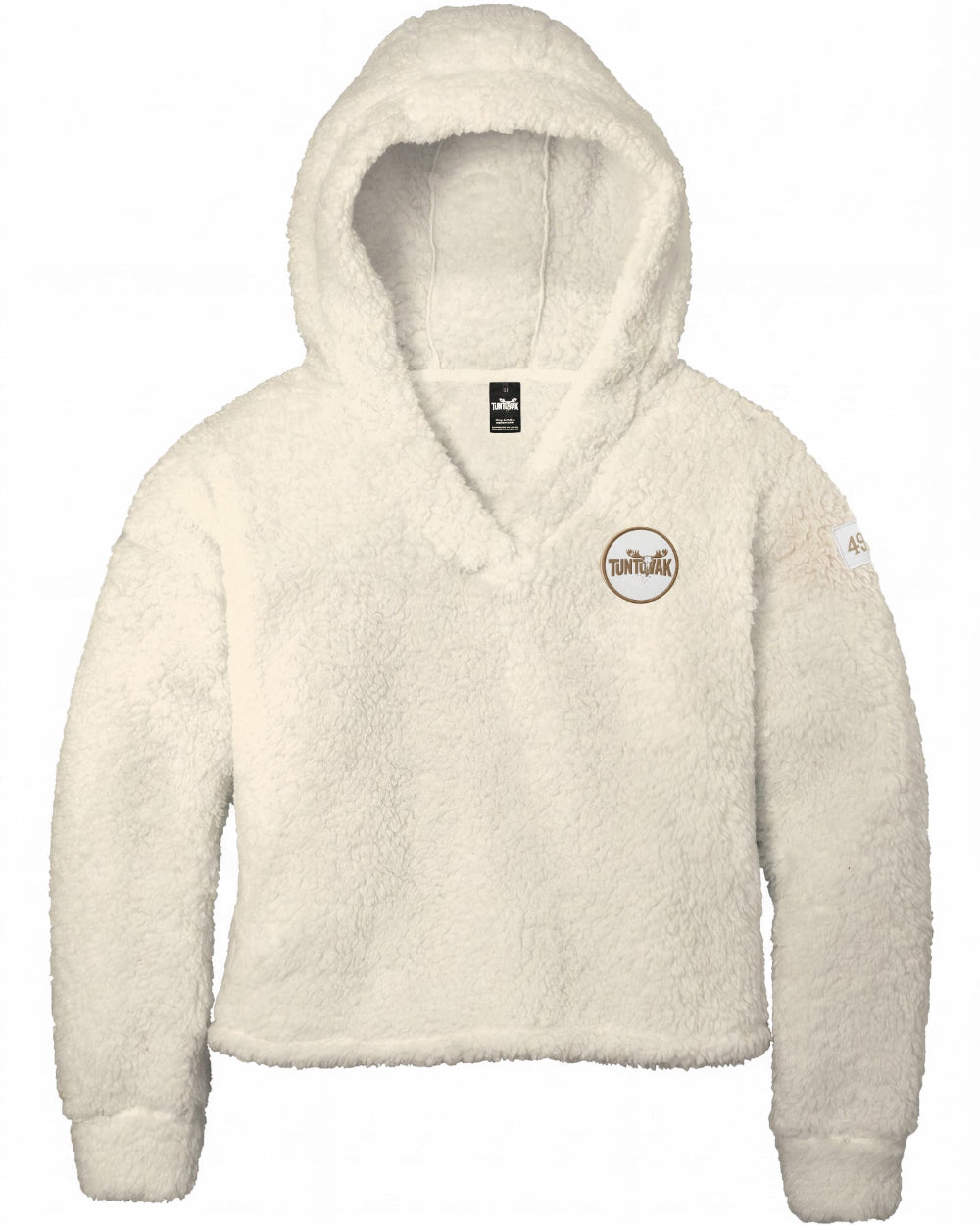 Tuntuvak Inua Dreamfleece Crop Hoodie