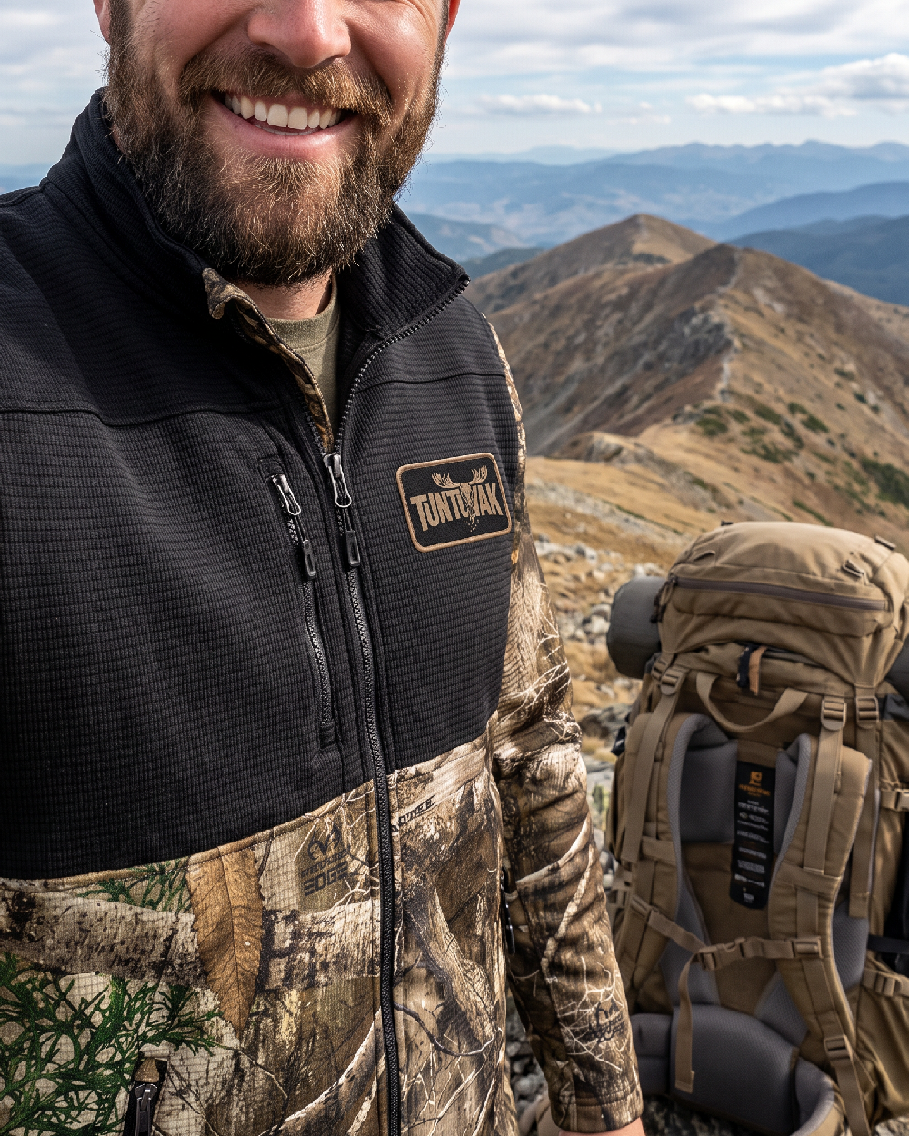 Tuntuvak Crossline Polyfleece Softshell Jacket